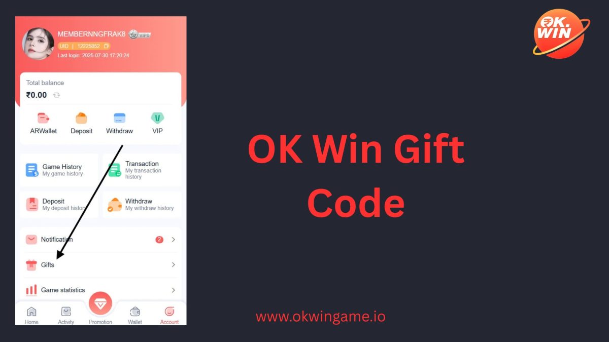 OK Win Gift Code