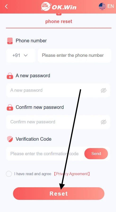 ok win game click the reset button